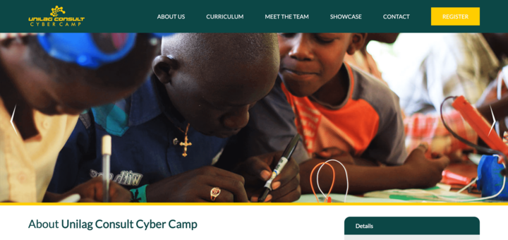 UNILAG Consult Cybercamp Website